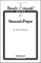 Simeon's Prayer SATB choral sheet music cover